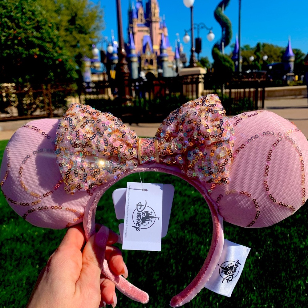 NWT Disney World Pink “Best Day Ever” Minnie Ears